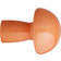 Bahne Mushroom Orange Bordlampe 23cm