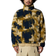 The North Face Men's Extreme Pile Pullover Fleece - Midnight Petrol TNF Bleach Dye Print/TNF Black