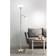 Eglo UP 2 Satin Nickel/White Bodenlampe 176.5cm