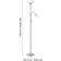 Eglo UP 2 Satin Nickel/White Floor Lamp 176.5cm