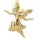 Rosendahl Karen Blixen Dancing Angel Gold Christmas Tree Ornament 7cm