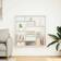 vidaXL Cube 7 Compartments White Wall Shelf 100cm