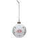 Rörstrand Swedish Grace Winter Ball White Christmas Tree Ornament 3.9"