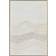 Textured White Abstract Natural Framed Art 62x92cm