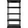 Plano Heavy Duty Black Shelving System 36x73"