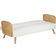 Birlea Mila Natural/White Sofa 177cm 2 Seater