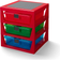 LEGO 3-Drawer Storage Rack Gray