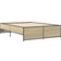 vidaXL Engineered Wood Sängram 120x200cm