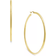 Macy's Round Hoop Earrings - Gold