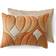 HKliving Retro Wave Komplet pyntepude Beige, Orange (40x30cm)