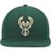 Mitchell & Ness Men's Milwaukee Bucks Hunter Ground 2.0 Snapback Hat