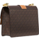Michael Kors Greenwich Small Color Block Logo and Saffiano Leather Crossbody Bag - Brn/Acorn