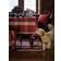 Lexington Linen Blend Tablecloth Beige, Red (180x180cm)