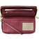 Michael Kors Jet Set Travel Large Leather Continental Wallet - Deep Red