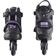 Supreme Rollers Venice Adjustable Roller Skates Black/Violet