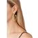 Michael Kors Hoop Earrings - Gold/Transparent