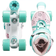 SFR Spectra Adjustable Roller Skates Pink/Green