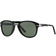 Persol 0PO0714 Folding Sunglasses Black/Crystal Green