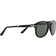 Persol 0PO0714 Folding Sunglasses Black/Crystal Green