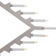 Star Trading Zack Beige/Whte Ljusstake 53cm