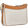 Michael Kors Jet Set Medium Logo Shoulder Bag - Vanilla/Acorn