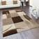 Paco Home Various 3-D Design Brown 80x300cm