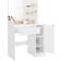 Vasagle RDT119W01 White Dressing Table 40x80cm