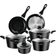 Homelux Aluminum Non-stick Set mit Klappe 10 teile