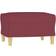 vidaXL 3201007 Wine Red Sofa 198cm 2Stk. 3-Sitzer