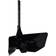 vidaXL Tiller Plough Attachment Black