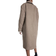 H&M Double Breasted Coat - Dark Beige