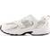 New Balance Kid's 530 Bungee Shoes - White/Silver Metallic