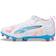 Puma Youth Ultra 5 Match Volume Up FG/AG - White/Luminous Blue/Poison