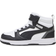 Puma Kid's Rebound V6 Mid - White/Black/Shadow Gray