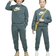 Nike Older Kid's Sportswear Tracksuit - Vintage Green/White (FD3090-338)