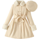 Shein Tween Girls Elegant Solid Wool Blend Faux Fur Coat with Hat and Belt, Fall/Winter