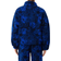 Lacoste Zip Up Floral Motif Fleece Jacket - Blue