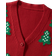 Temu Christmas Tree Pattern Cardigan - Red