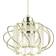 Happy Homewares Modern Gold Pendant Lamp 19cm