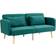 Homcom Modern Loveseat Green Sofa 170cm 3 Seater