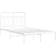 vidaXL Headboard Metal Sengeramme 125x196cm