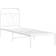 vidaXL Headboard Metal Sengeramme 80x196cm