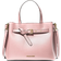 Michael Kors Emilia Large Pebbled Leather Satchel - Powder Blush