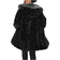 Shein LUNE Plus Size Women's Faux Fur Coat With Fur Collar, Winter Outerwear