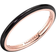 Pandora ME Enamel Ring - Rose Gold/Black