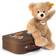 Steiff Fynn Teddy Bear in Suitcase 28cm