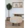 House Nordic Inverness Light Brown Sittpuff 33cm