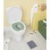 Badabulle Sedile WC pieghevole per bambini, orsetto verde