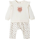 Vertbaudet Baby Sweatshirt & Trousers Combo Set 2-pcs - Ecru