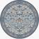 Ruggable 185 Round Area Rug Strawberry Thief Blue, Beige 185cm